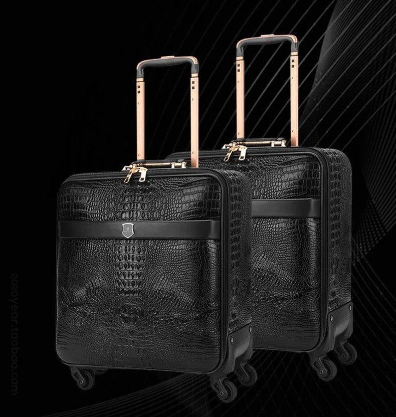 Contact leather Luggage 3 piece