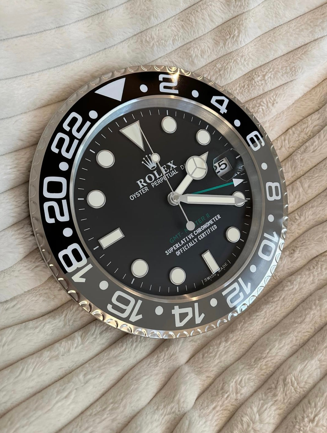 GMT-Master II Bruce Wayne Wall Clock