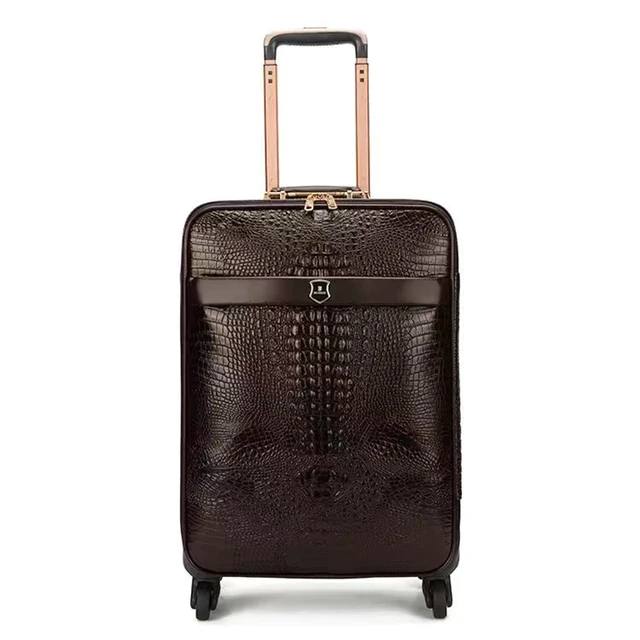 Contact leather Luggage 3 piece