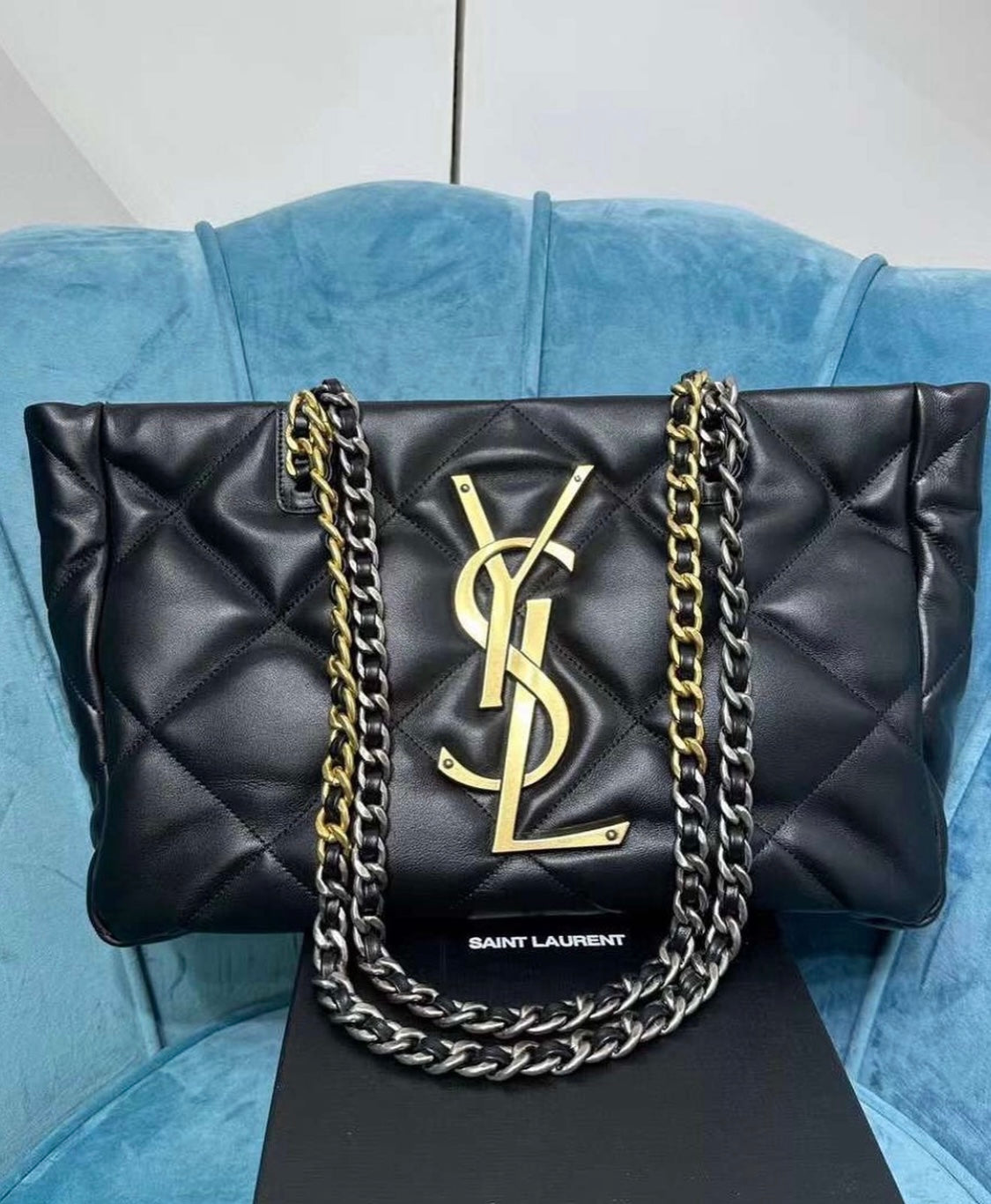 YSL Quilted Shoulder Bag