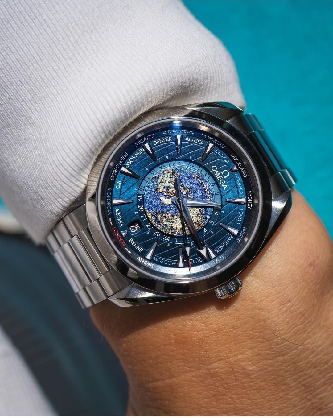Omega SEAMASTER AQUA TERRA Worldtimer