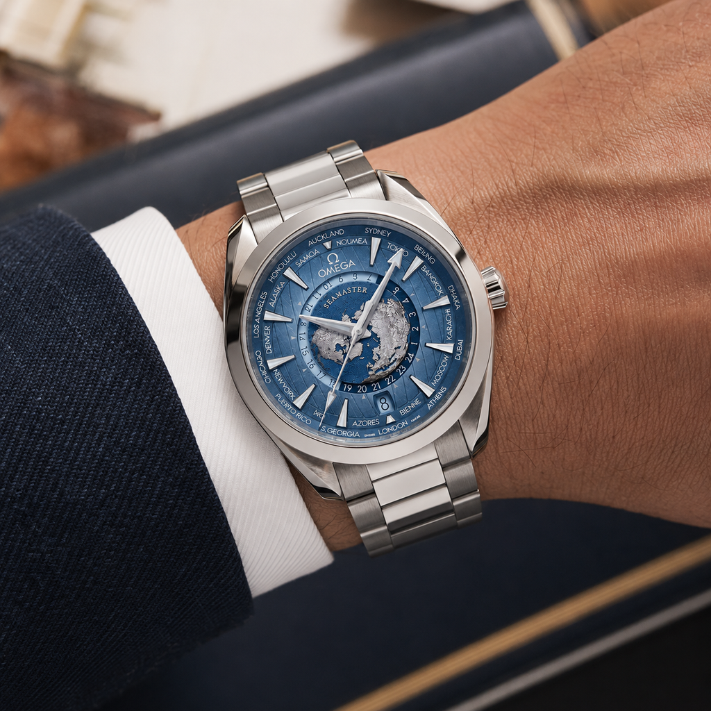 Omega SEAMASTER AQUA TERRA Worldtimer