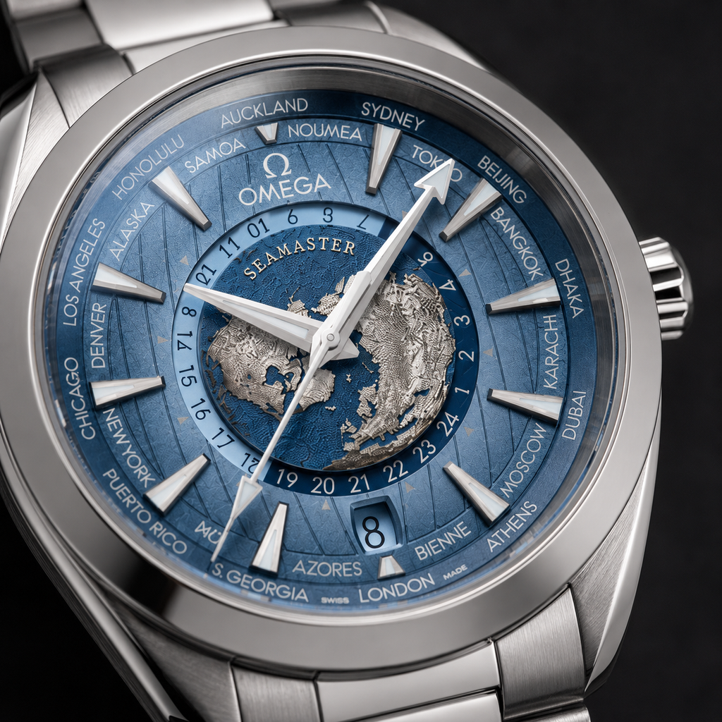 Omega SEAMASTER AQUA TERRA Worldtimer