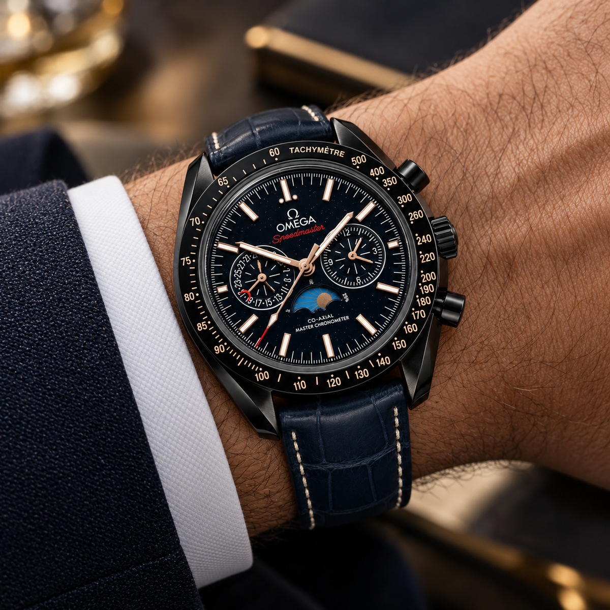 Omega ( Speedmaster Moonphase )-