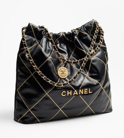 Chanel Surpique Tote Bag