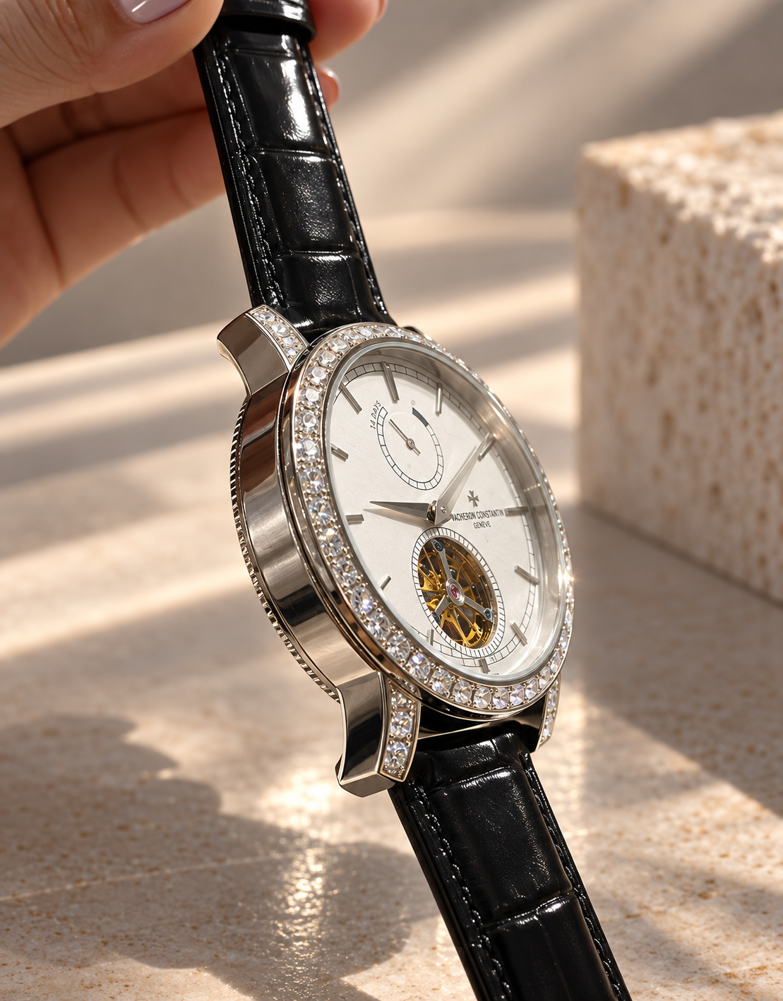 Traditionnelle 14-Day Tourbillon Diamond