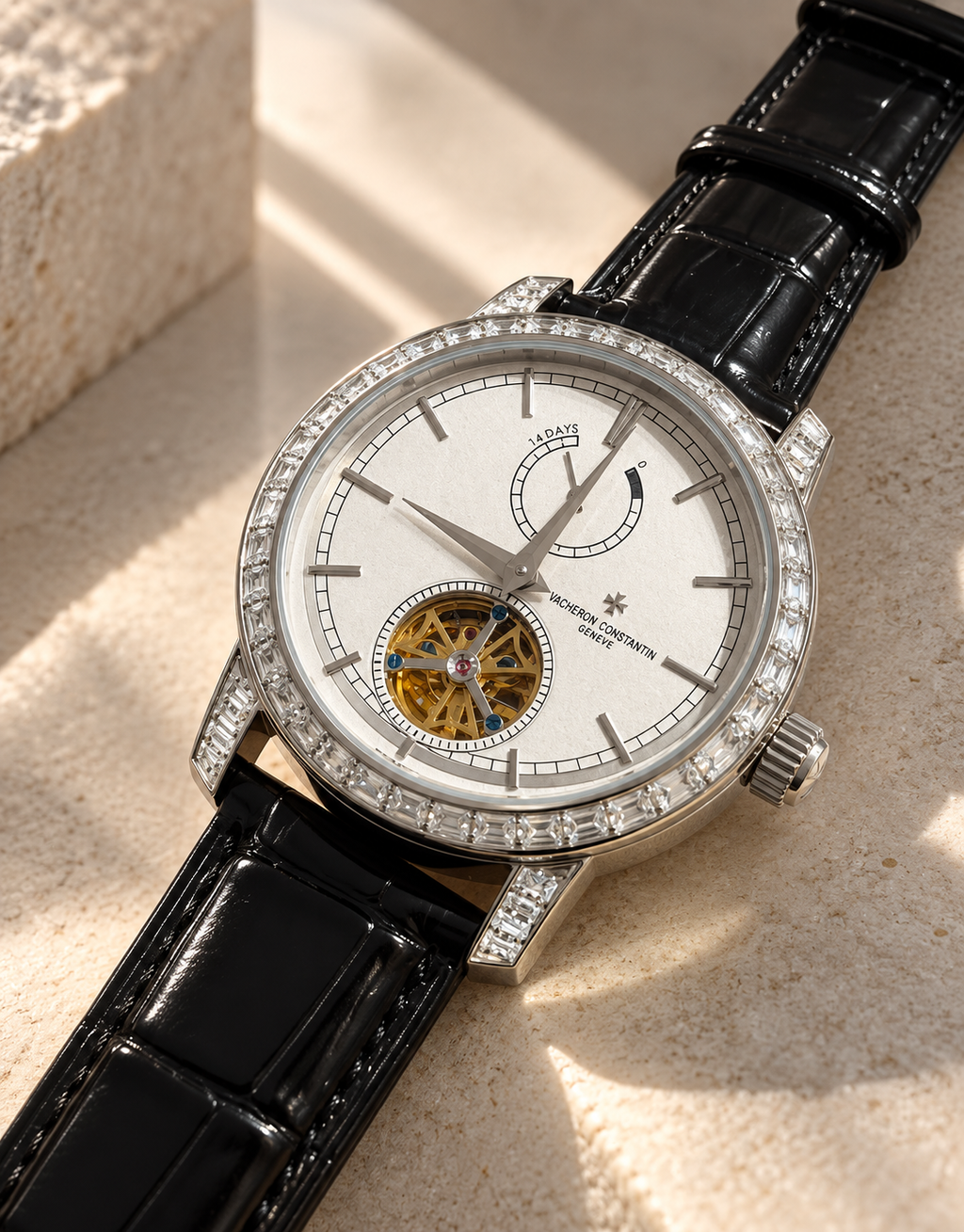 Traditionnelle 14-Day Tourbillon Diamond