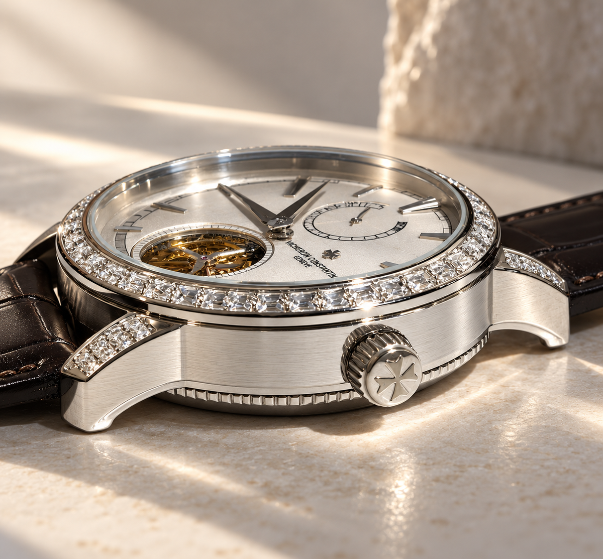 Traditionnelle 14-Day Tourbillon Diamond