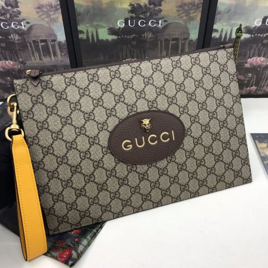 GUCCI BICOLOR SUPREME GG NEO VINTAGE POUCH
