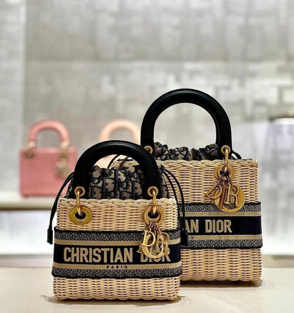 Lady Dior Wicker Bag