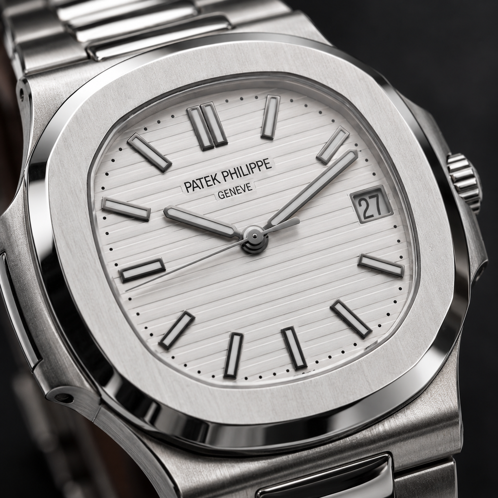 Patek Philippe Nautilus 5711/1A Silver .
