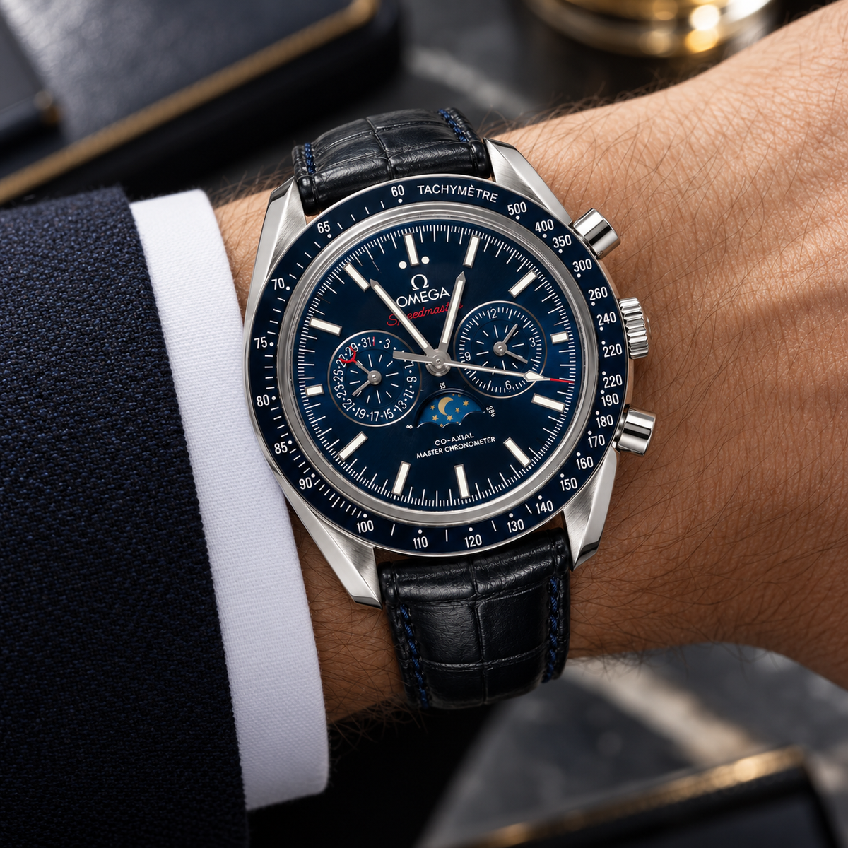 Omega ( Speedmaster Moonphase )