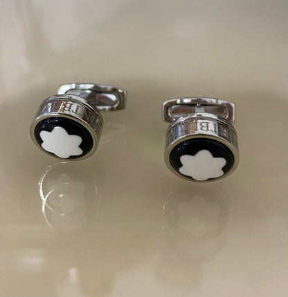 Montblanc cufflinks Snow Cap