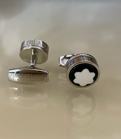 Montblanc cufflinks Snow Cap