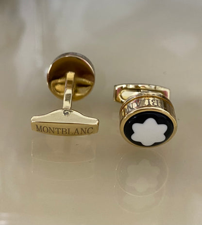 Montblanc cufflinks Snow Cap
