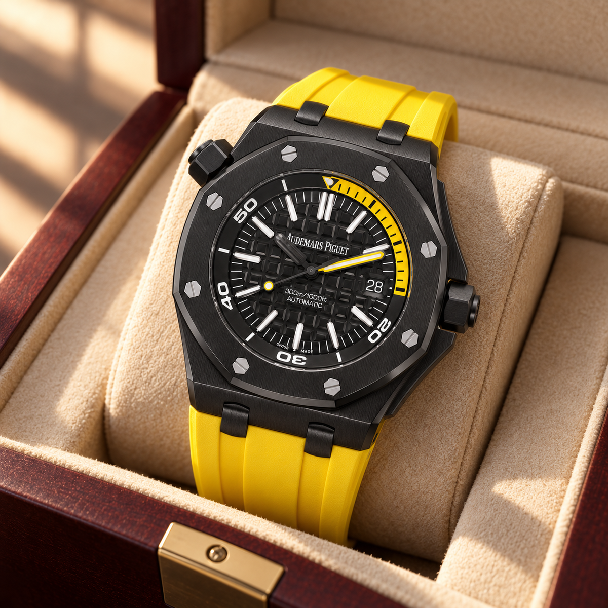 Royal Oak Offshore Diver (Yellow)
