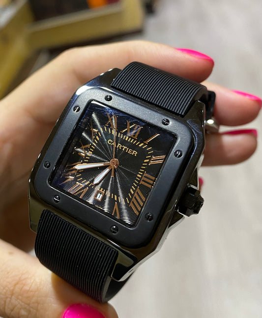 Cartier Santos 100 Carbon