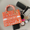 Lady Dior toile de jouy bag