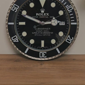 Rolex submariner Wall Clock reel 1