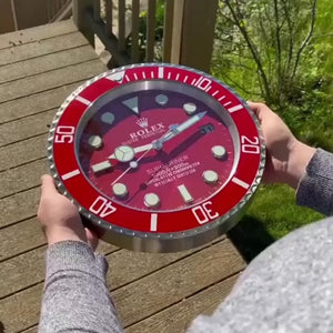 Rolex submariner Wall Clock reel 2